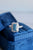 Art Deco Inspired Aquamarine Diamond Platinum Ring Rings Jack Weir & Sons   