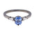 1.17 Carat Sapphire and Diamond Platinum Ring Rings Jack Weir & Sons   