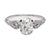 Art Deco GIA 1.20 Carat Old Mine Diamond Platinum Ring Rings Jack Weir & Sons   