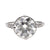 Art Deco GIA 3.42 Carat Old European Cut Diamond Platinum Ring Rings Jack Weir & Sons   