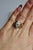 Vintage Diamond 18k Two Tone Chain Link Ring Rings Jack Weir & Sons   