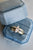 Vintage Black Starr and Frost Diamond Sapphire 18k Yellow Gold Ring Rings Jack Weir & Sons   