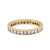 Vintage Diamond 18k Yellow Gold Eternity Band Rings Jack Weir & Sons   