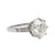 Art Deco GIA 4.28 Carat Old European Cut Diamond Platinum Ring Rings Jack Weir & Sons   
