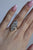 Edwardian Diamond 18k Yellow Gold Platinum Navette Ring Rings Jack Weir & Sons   