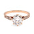 GIA 1.65 Carat Old European Cut 18K Rose Gold Engagement Ring  Jack Weir & Sons   