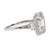 Art Deco Emerald Cut Diamond Platinum Ring Rings Jack Weir & Sons   