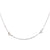 Modern Diamond Platinum 18K White Gold Necklace Necklaces Jack Weir & Sons   