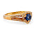 Mauboussin Sapphire Diamond 18K Yellow Gold Dream and Love Ring  Mauboussin   