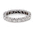 Art Deco French Diamond Platinum Eternity Band  Jack Weir & Sons   