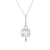 Art Deco Inspired Diamond Platinum 14k White Gold Necklace Necklaces Jack Weir & Sons   