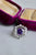 Edwardian Revival Amethyst Diamond Platinum Ring Rings Jack Weir & Sons   