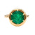 Emerald 18k Yellow Gold Ring Rings Jack Weir & Sons   
