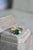 Vintage Emerald Diamond 18k Yellow Gold Ring Rings Jack Weir & Sons   