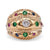 Retro Diamond Gemstone 14k Yellow Gold Ring Rings Jack Weir & Sons   