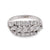 Mid-Century Diamond Platinum Ring  Jack Weir & Sons   