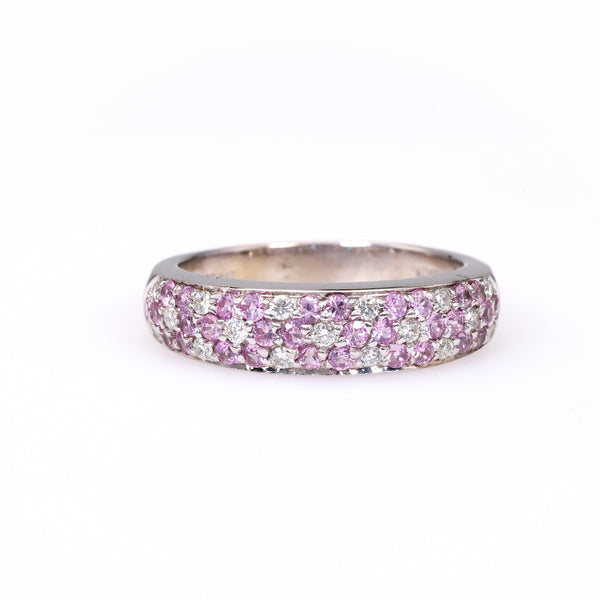 Le Vian Diamond Pink Sapphire 14k White Gold Ring