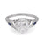 Art Deco GIA 1.66 Carat Old European Diamond Sapphire White Gold Engagement Ring Rings Jack Weir & Sons   