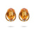 Mid-Century Citrine Diamond 18k Yellow Gold Clip On Earrings Earrings Jack Weir & Sons   