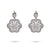 Diamond 14k White Gold Drop Earrings Earrings Jack Weir & Sons   