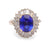 Tanzanite Diamond Yellow Gold Cocktail Ring Rings Jack Weir & Sons   