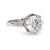 Art Deco GIA 3.25 Carat Diamond Platinum Engagement Ring  Jack Weir & Sons   