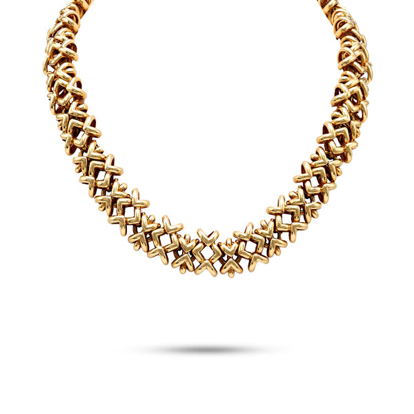 Tiffany & Co Vintage Yellow Gold Necklace Necklaces Tiffany & Co.   