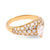 Rare Vintage Cartier Diamond 18K Yellow Gold Engagement Ring  Cartier   