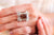 Mid Century Emerald Cut Rubellite Diamond 14K White Gold Cocktail Ring  Jack Weir & Sons   