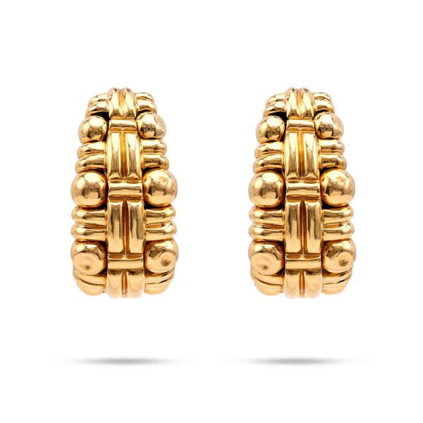 Boucheron 18K Yellow Gold Earrings Earrings Boucheron   