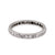 Art Deco Diamond Platinum Eternity Band Rings Jack Weir & Sons   