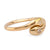 Vintage Diamond 18K Yellow Gold Toi Et Moi Snake Ring  Jack Weir & Sons   