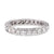 French Diamond White Gold Eternity Ring Rings Jack Weir & Sons   