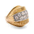 French Retro Diamond Yellow Gold Cocktail Ring  Jack Weir & Sons   