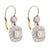 Edwardian Inspired Diamond Platinum Drop Earrings Earrings Jack Weir & Sons   