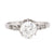 Art Deco Diamond Platinum Engagement Ring  Jack Weir & Sons   