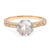 Edwardian Inspired 1.24 Carat Diamond 18K Yellow and White Gold Engagement Ring Rings Jack Weir & Sons   