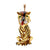 Hammerman Brothers Diamond 18K Yellow Gold and Enamel Tiger Pendant Brooches Hammerman   