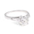 Mid-Century GIA Old European Cut Diamond Platinum Engagement Ring  Jack Weir & Sons   