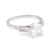 Mid-Century GIA 1.06 Carat Cushion Cut Diamond Platinum Engagement Ring  Jack Weir & Sons   