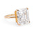 GIA 10.58 Carat Emerald Cut 18K Rose Gold Ring  Jack Weir & Sons   
