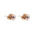 Antique Diamond 14K Rose Gold Stud Earrings Earrings Jack Weir & Sons   