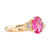 GIA 1.07 Carat Burma No Heat Pink Sapphire Diamond 18K Yellow Gold Ring  Jack Weir & Sons   