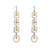 Modern 4.8 Carat Total Weight Fancy Color Diamond Dangle Earrings Earrings Jack Weir & Sons   