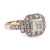 Modern Diamond 14K White Gold Ring Rings Jack Weir & Sons   