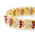 Vintage Meister Ruby Diamond 18K Yellow White Gold Bracelet Bracelets Jack Weir & Sons   