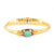 Antique French 3.60 Carat Cabochon Emerald Diamond 18K Yellow Gold Snake Bangle  Jack Weir & Sons   