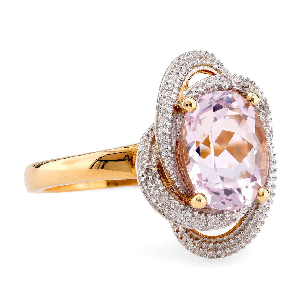 Vintage Kunzite 14K Yellow White Gold Ring – Jack Weir & Sons