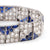 Art Deco Sapphire Diamond 18K White Gold Bracelet Bracelets Jack Weir & Sons   