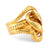 Vintage 18K Yellow Gold Double Snake Ring  Jack Weir & Sons   